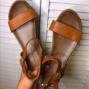 Brown Strap Sandals